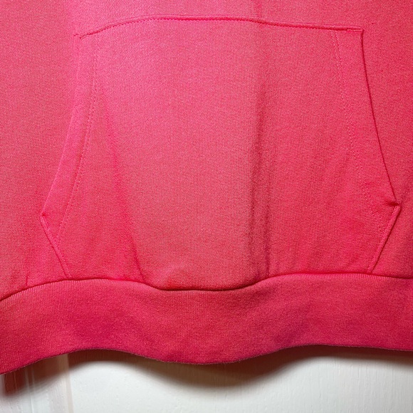 PINK Victoria's Secret Coral Pink Perfect Pullover Lightweight Sweatshirt - Picture 6 of 17